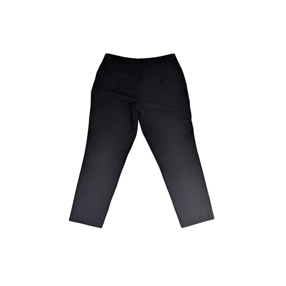 ⚡Laundry by Shelli Segal Black Straight-Leg Dress Pants  Size 12 Preowned - Picture 3 of 7